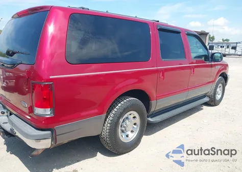 2002 Ford Excursion Xlt z USA, uszkodzony, nr VIN 1FMNU40L12ED70824